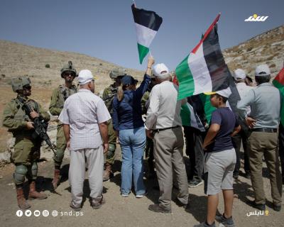 المسيرة الأسبوعية المناهضة للاستيطان في بيت دجن (7).jpg