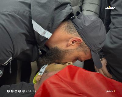 موكب تشييع جثمان الشهيد محمد عامر من مشفى رفيديا بنابلس إلى مخيم بلاطة 4.jpg