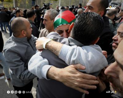 استقبال الأسرى المحررين ضمن صفقة طوفان الأقصى في رام الله 3.jpg