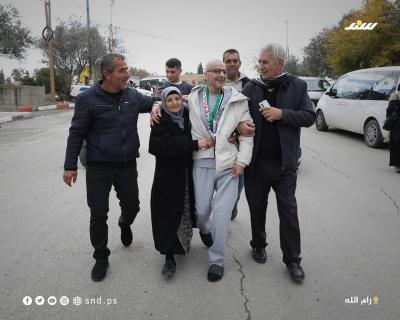 استقبال الأسرى المحررين ضمن صفقة طوفان الأقصى في رام الله 1.jpg