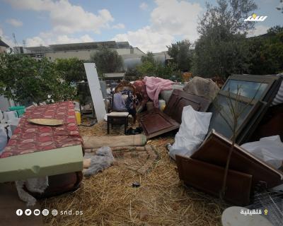 قوات الاحتلال تهدم عدد من منازل المواطنين شرق قلقيلية 2.jpg