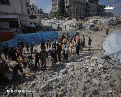 أزمة مياه الشرب تتفاقم في ظل استمرار المجاعة في غزة 2.jpg