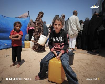 الحصول على المياه... كابوس يلاحق النازحين في خان يونس10.jpg