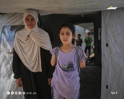 طفولة مبتورة بين الركام... سارة تحارب الألم بقدميها2.jpg