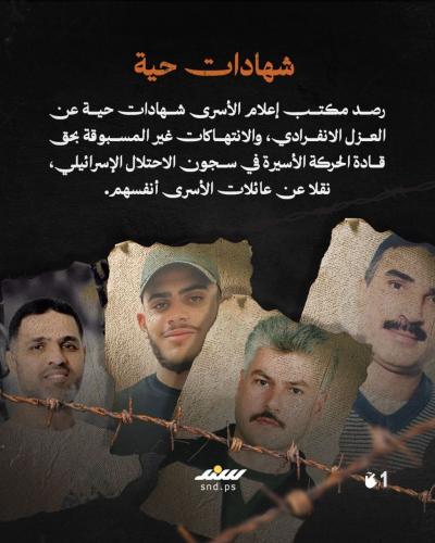 عزل انفرادي وانتهاكات غير مسبوقة بحق الأسرى في سجون الاحتلال (5).jpg