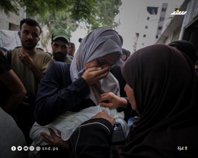 وداع وتشييع شهداء ارتقوا الليلة الماضية في غزة5.jpg