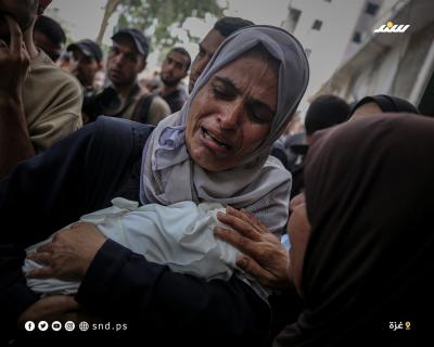 وداع وتشييع شهداء ارتقوا الليلة الماضية في غزة3.jpg