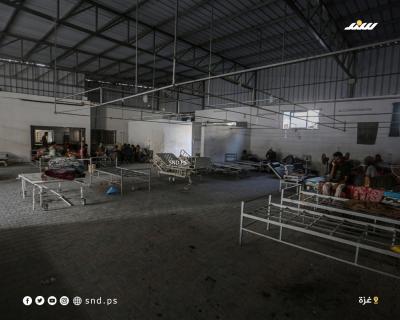 مشاهد لمستشفى الشفاء، الذي أصبح فارغًا بعد إجبار الطاقم الطبي والمرضى على الإخلاء بسبب هجمات الاحتلال المكثفة على مدينة غزة.2.jpg