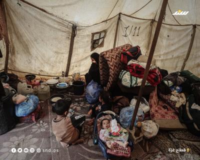 معاناة النازحين في قطاع غزة تحت الأمطار7.jpg