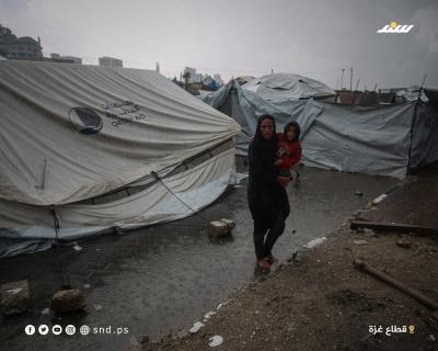 معاناة النازحين في قطاع غزة تحت الأمطار6.jpg