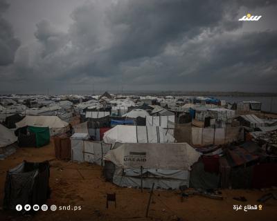 معاناة النازحين في قطاع غزة تحت الأمطار9.jpg