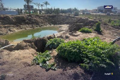 منبع حياة يتحول إلى خطر صحي.. آثار القصف تخلق أحواض صرف ملوِّثة في المزارع5.jpg