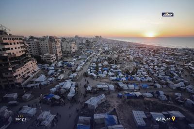 مشاهد عامة لخيام النازحين على شاطئ مدينة غزة5.jpg