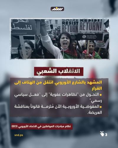 قصة مصورة.. مليون توقيع يطالبون بقطع العلاقات مع إسرائيل في أوروبا (3).jpeg