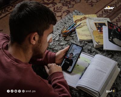 حمزة الحشاش يواصل تعليمه الجامعي بعين واحدة وجروح خطيرة في قطاع غزة5.jpg