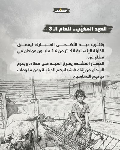 كيف يسرق الحصار الإسرائيلي بهجة استقبال عيد الأضحى من غزة1.jpg