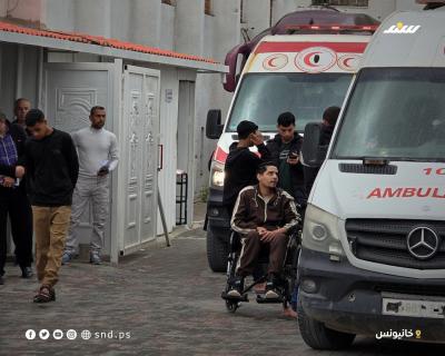 عدد من مرضى وجرحى غزة يغادرون القطاع للعلاج في الخارج.6.jpg