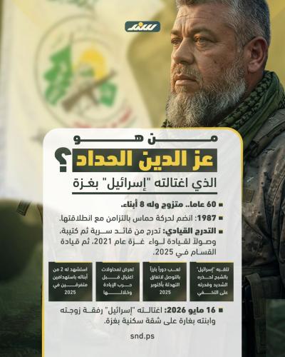 من هو عز الدين الحداد الذي اغتالته "إسرائيل" في غزة؟
