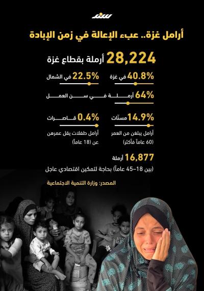 أرامل غزة.. عبء الإعالة في زمن الإبادة