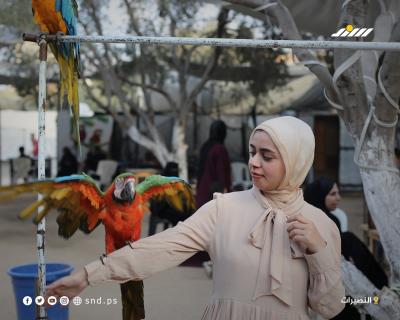 مشاهد من حديقة حيوانات في مخيم النصيرات وسط قطاع غزة3.jpg