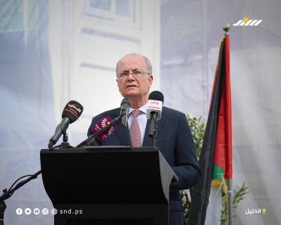 رئيس الوزراء الفلسطيني محمد مصطفى يفتتح معرض فلسطين للصناعات الإنشائية في مدينة الخليل4.jpg