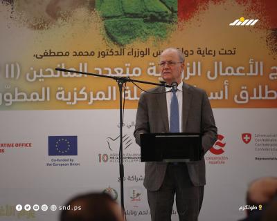 رئيس الوزراء الفلسطيني محمد مصطفى يفتتح سوق الجملة المركزي للخضار والفواكه في طولكرم2.jpg