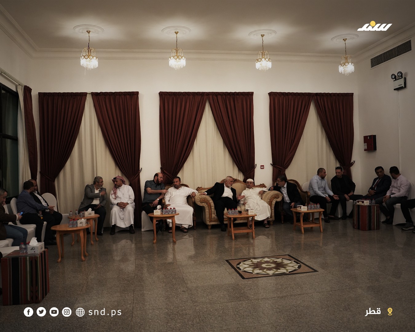 مجلس عزاء للأسير الشهيد خضر عدنان في قطر (4).jpg
