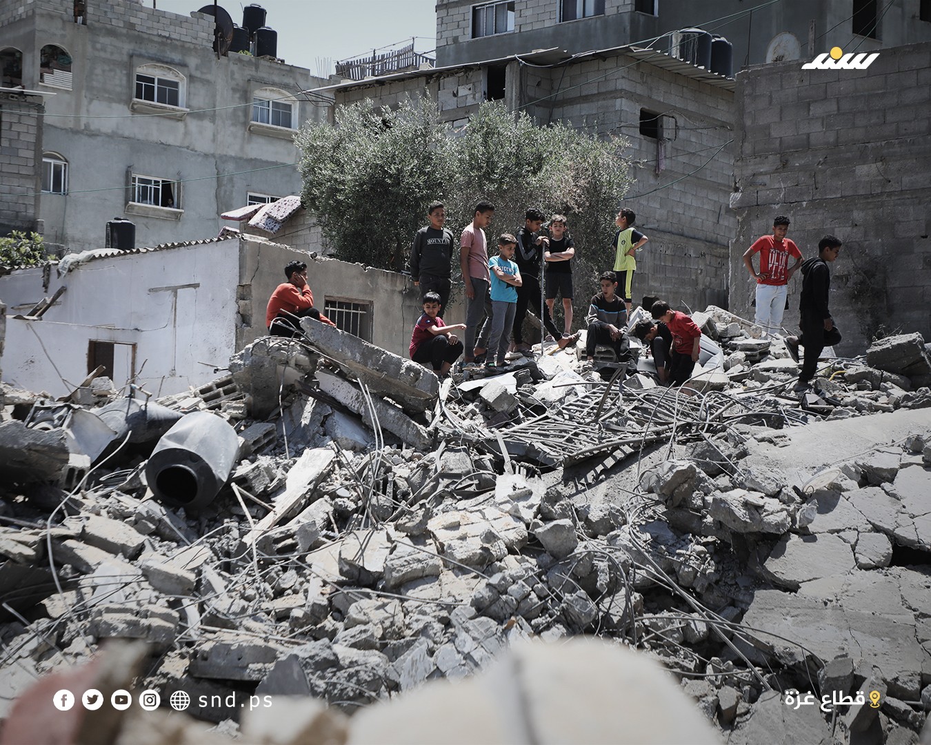 البيوت المدمرة جراء عدوان الاحتلال على غزة (2).jpg