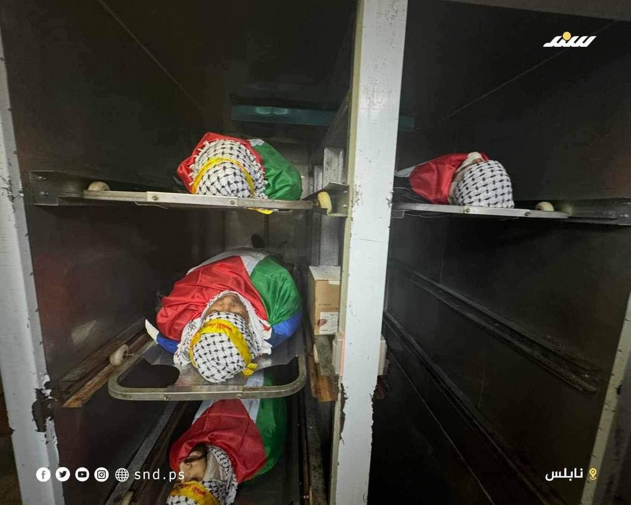 تشييع جثامين أربعة شهداء اغتالهم الاحتلال بنابلس6.jfif