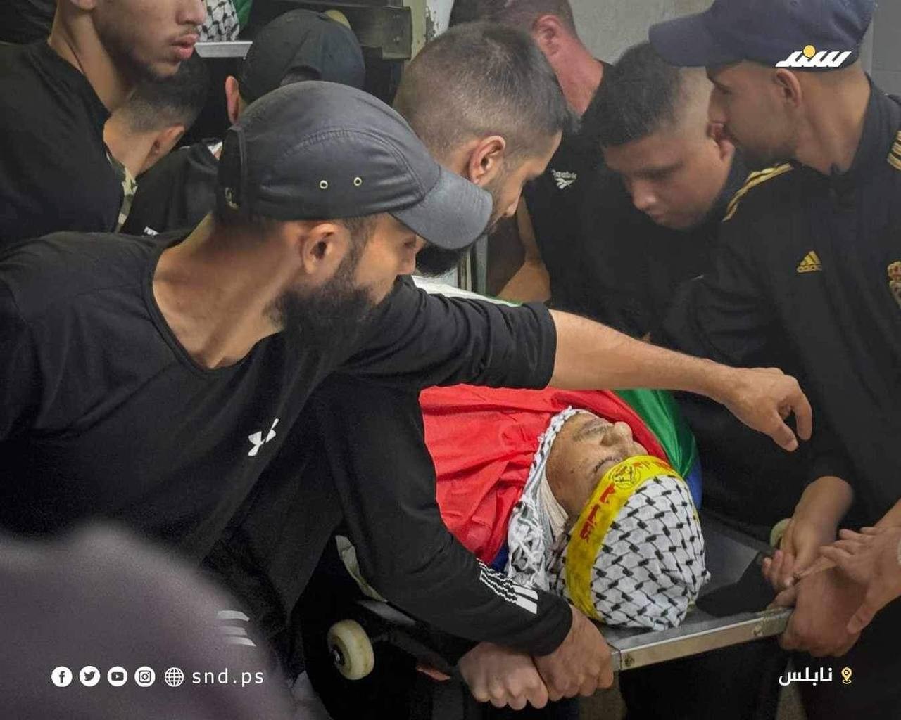 تشييع جثامين أربعة شهداء اغتالهم الاحتلال بنابلس5.jfif